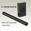 Bluetooth soundbars with external subwoofer box 1