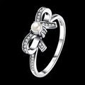 925 sterling silver ring with zircon