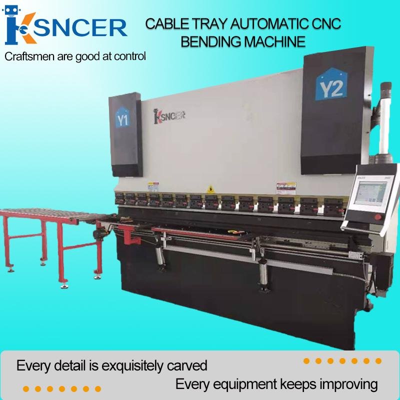 63T2.5M Sncer Cable Tray Automatic CNC Bending Machine 4