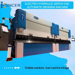 90T2.5M Electro Hydraulic Servo Automatic CNC Bending Machine