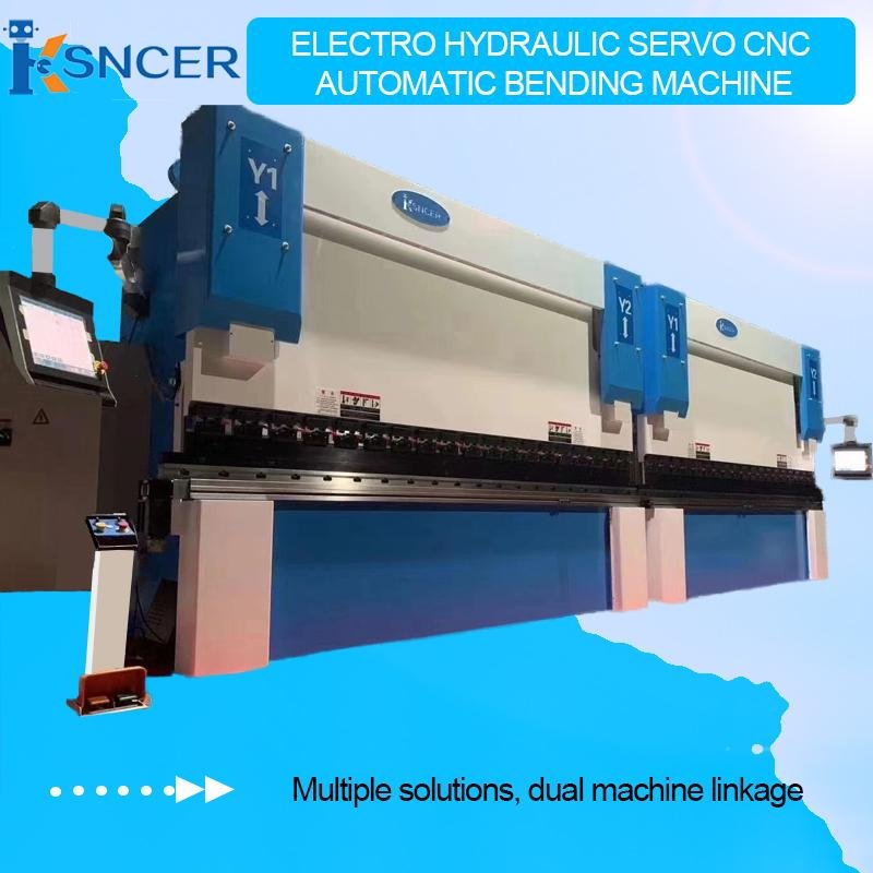 200T5.0M Electro Hydraulic Servo Automatic CNC Bending Machine 2
