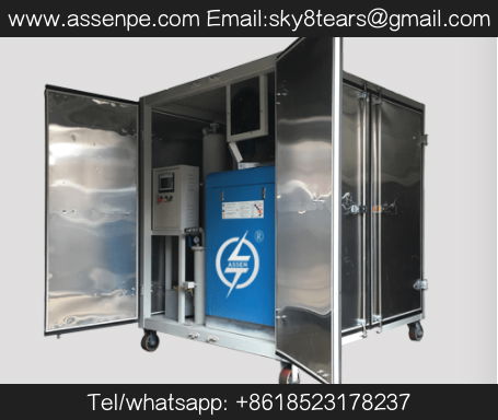 TAD dry air generator machine recycling of air drying and regeneration of adsorb