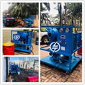 Assen ZYD-M mobile transformer oil purifier with car wheel 