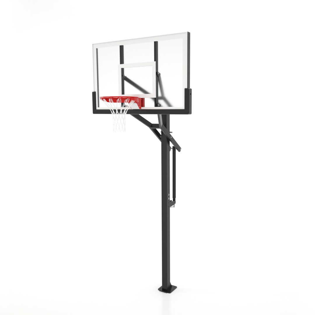 54" Inground Adjustable Basketball Hoop Sportsoul (China
