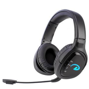 V5.0 Bluetooth Wireless Gaming Headset 400mAh Battery For PS4 PS5