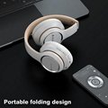Foldable Wireless Computer headsets HIFI Sound TWS Gaming music headphone 1
