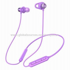 Neckband headsets with long music time