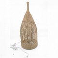 Wholesale handmade Lampenschirm Woven Bedroom Chandelier Modern Ceiling Lampshad