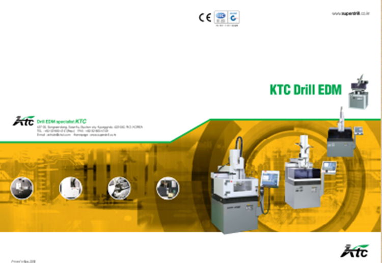 韓國KTC細孔放電加工機 EZ-345CNC打孔機 2
