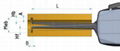 German KROEPLIN pointer deep hole caliper H4100 H4130 H4150 H850 H870 ID6015 1