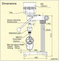 Japan TECLOCK  Manual Rubber Hardness Tester GS-612 1