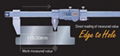 Japan KANON Nakamura Hole Distance Digital Caliper E-RZ  E-RZ20B  E-RZ30B