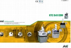 韩国KTC细孔放电加工机 EZ-345CNC打孔机 AEC W-axis