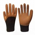 work gloves latex coated safety gloves