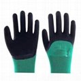 work gloves latex coated safety gloves 3
