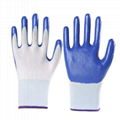 Nitrile gloves nitrile coated safety gloves work gloves 1