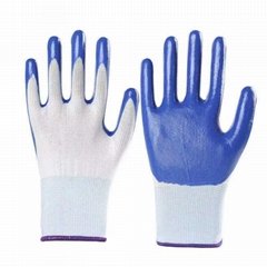 Nitrile gloves nitrile coated safety gloves work gloves (Hot Product - 1*)