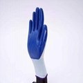 Nitrile gloves nitrile coated safety gloves work gloves