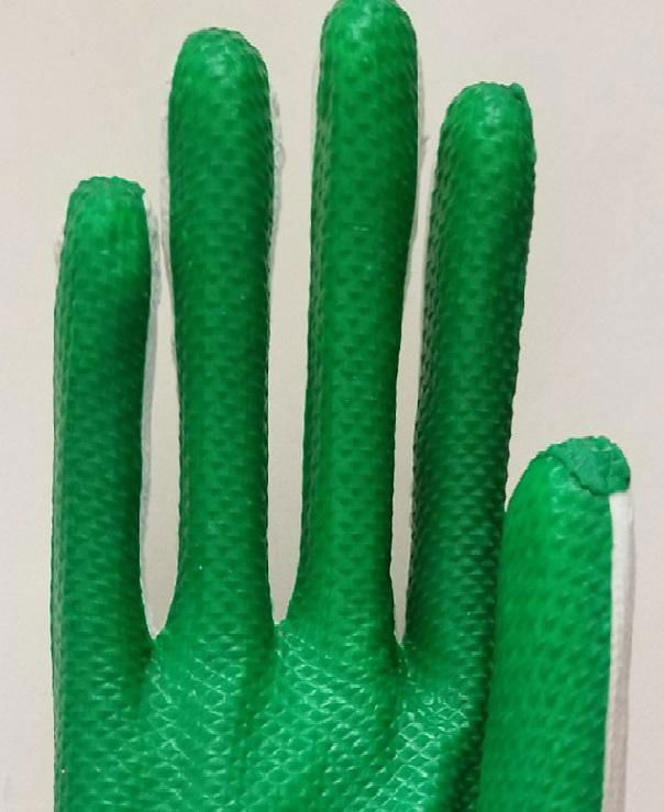 10G cotton latex  safety gloves 3