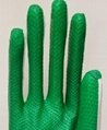 10G cotton latex  safety gloves