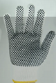 Pvc dotted cotton gloves work gloves