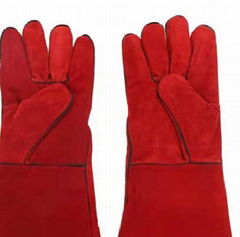 welding gloves cow leather safety gloves