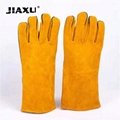 welding gloves cow leather safety gloves