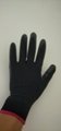 10G cotton latex crinked palm safety gloves 4