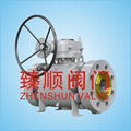 Forged steel Trunnion mounted ball valve