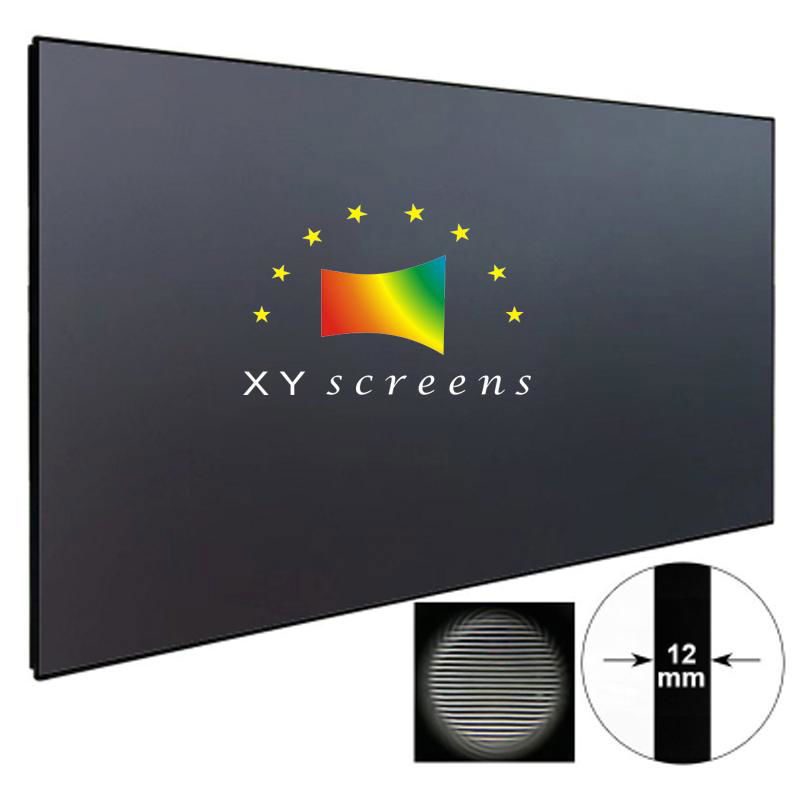 XY best 4K solution ust alr screen zhk100b-pet crystal ust projector screen 