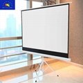 Indoor and Outdoor Projection Screen with tripod stand  for Movie or Office Pres 1