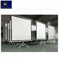 Indoor and Outdoor Projection Screen with tripod stand  for Movie or Office Pres