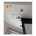 Ceiling mount pull down motorized projection screen 4k home Electric  screen 