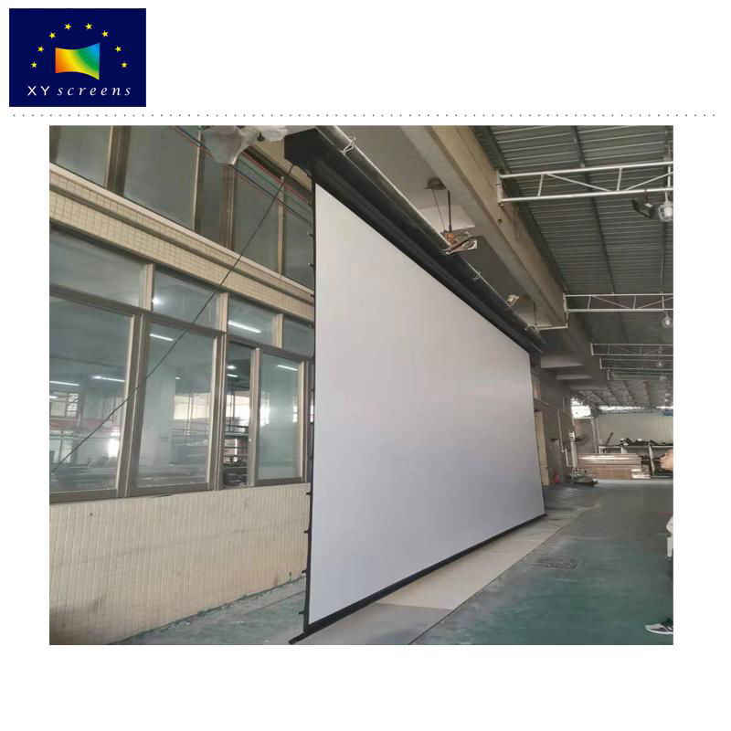  Large  remote control  4k/HD Motorized Projector Screen 4
