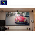 xyscreen fixed frame daylights alr projector screen narrow frame 4k