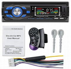 One Din EQ RCA AI Voice Assistant Bluetooth Mp3 Player For Car