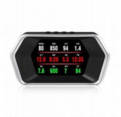 Multifunctional Smart Digital Meter HUD Car Obd ii Gps Head Up Display