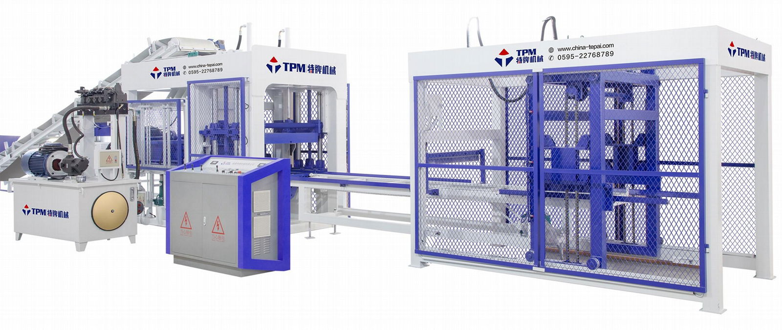 TPM10000 Automatic Concrete Block Making Machine