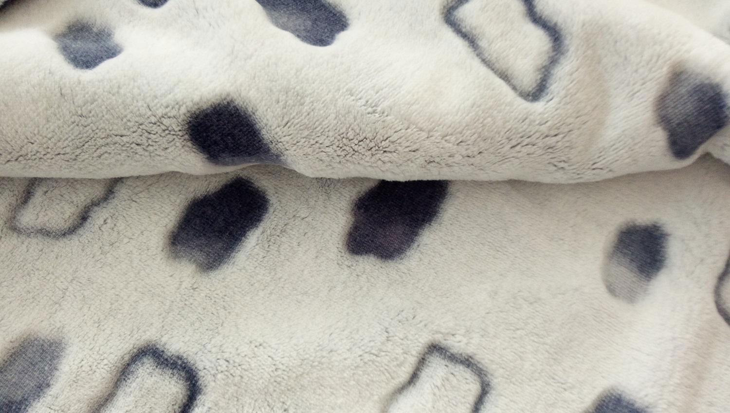 Cloud Microfiber Polyester Cutting Carved garment knitting fleece fabric