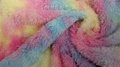 100%polyester tie dyed sherpa shu velveteen knitted fleece 3