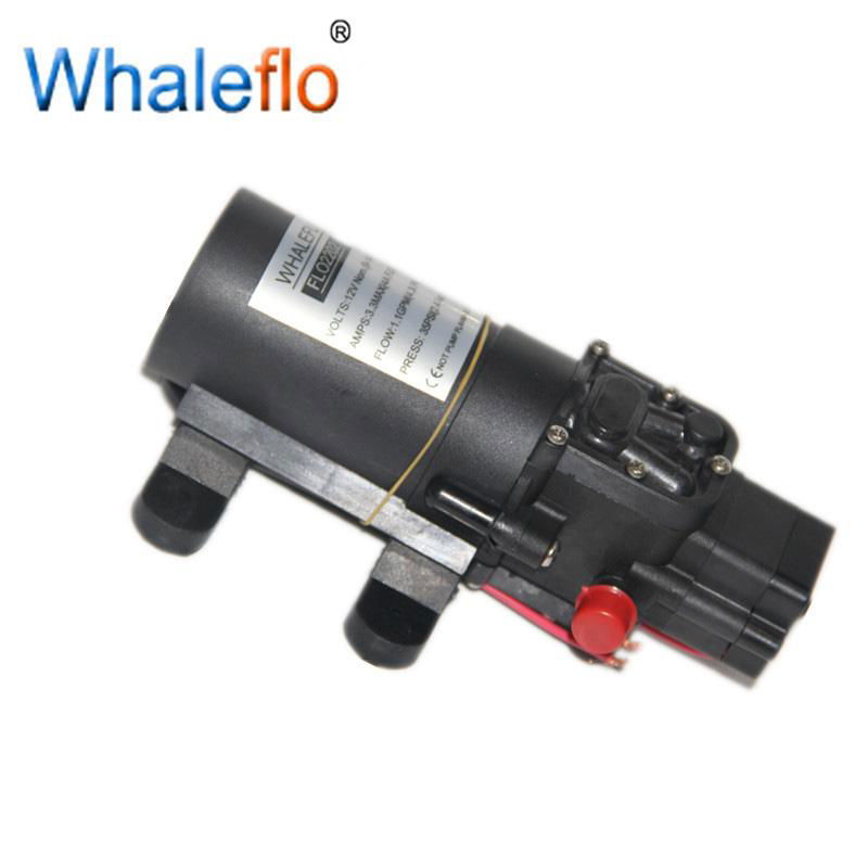 Whaleflo DC 12V 3.8LPM Small Diaphragm Pressure Water Pump 2.4Bar 1.0GPM 3