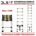 Dleat 2.9m aluminum single telescopic ladder 1