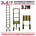 New color Dleat 3.2m aluminum single telescopic ladder 1