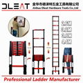New color Dleat 3.8m aluminum single telescopic ladder 1
