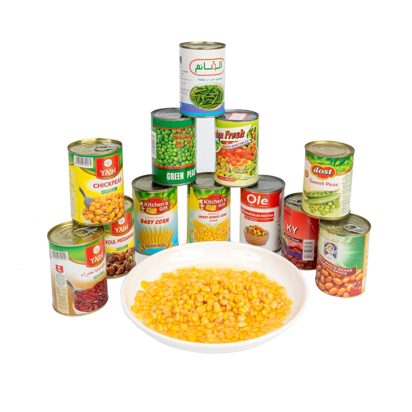 400G Canned Sweet Corn Kernel With China Factory Price