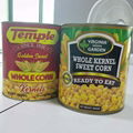 2840g Canned Sweet Corn Kernel Canned