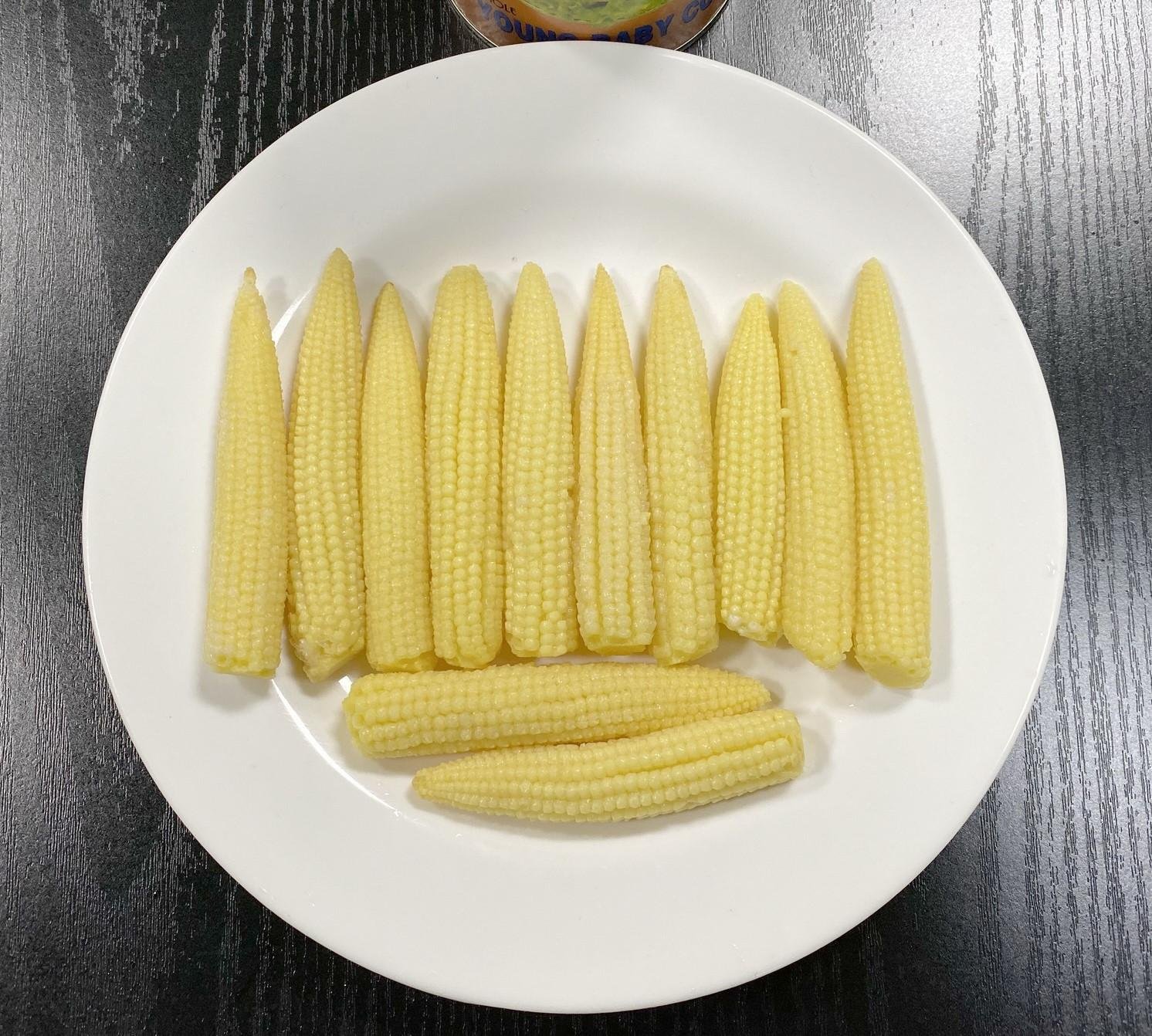 Canned Young Corn Baby Corn With Easy Open Lid 3