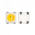 WWA led chip warm white amber color temperature available sk6812 LC8812b 5050 ch 1