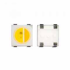 WWA led chip warm white amber color temperature available sk6812 LC8812b 5050 ch
