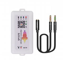 Background music led light controller